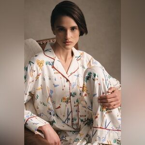 Polo ralph lauren Flannel Printed Long-Sleeve Pajama Set
